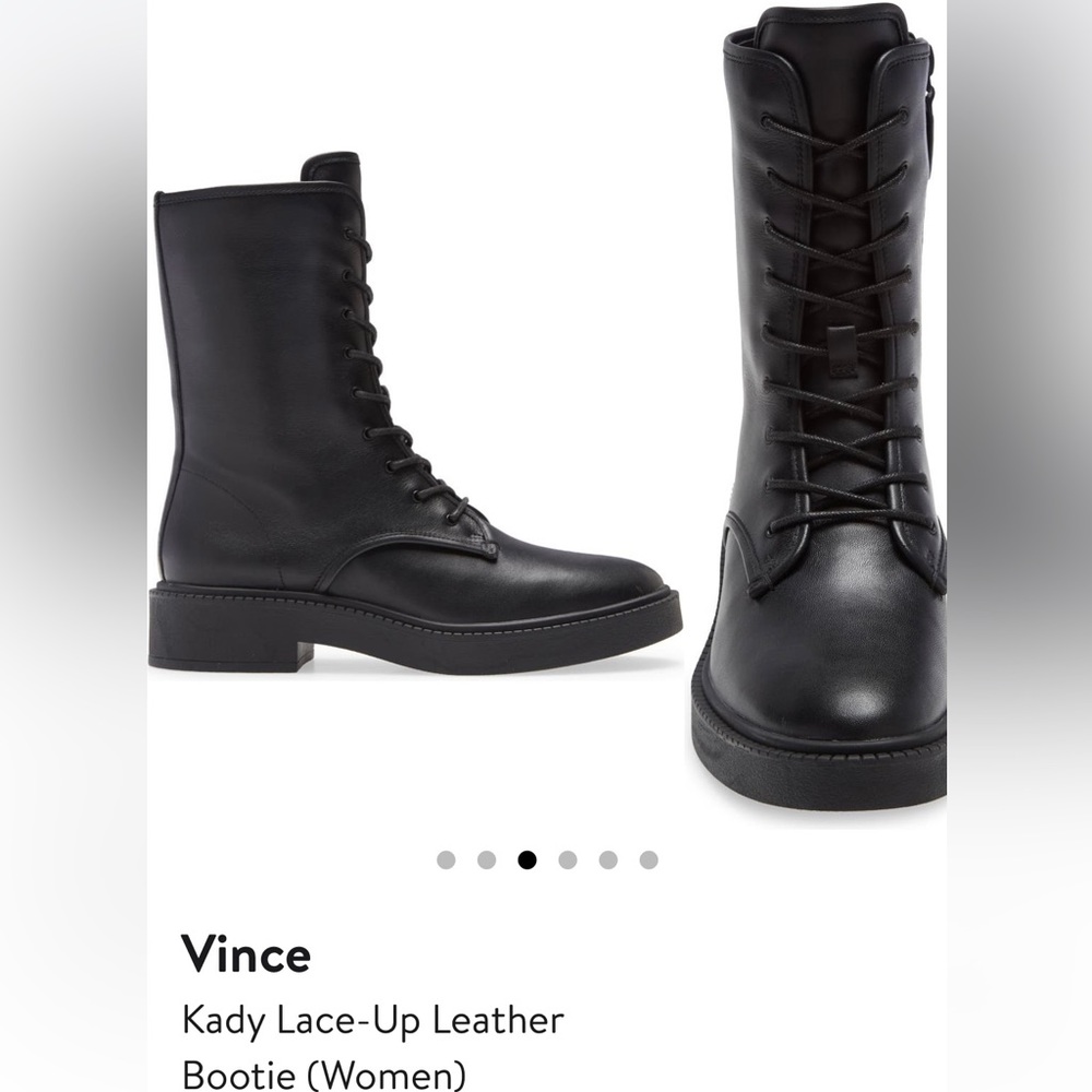 Vince combat boots